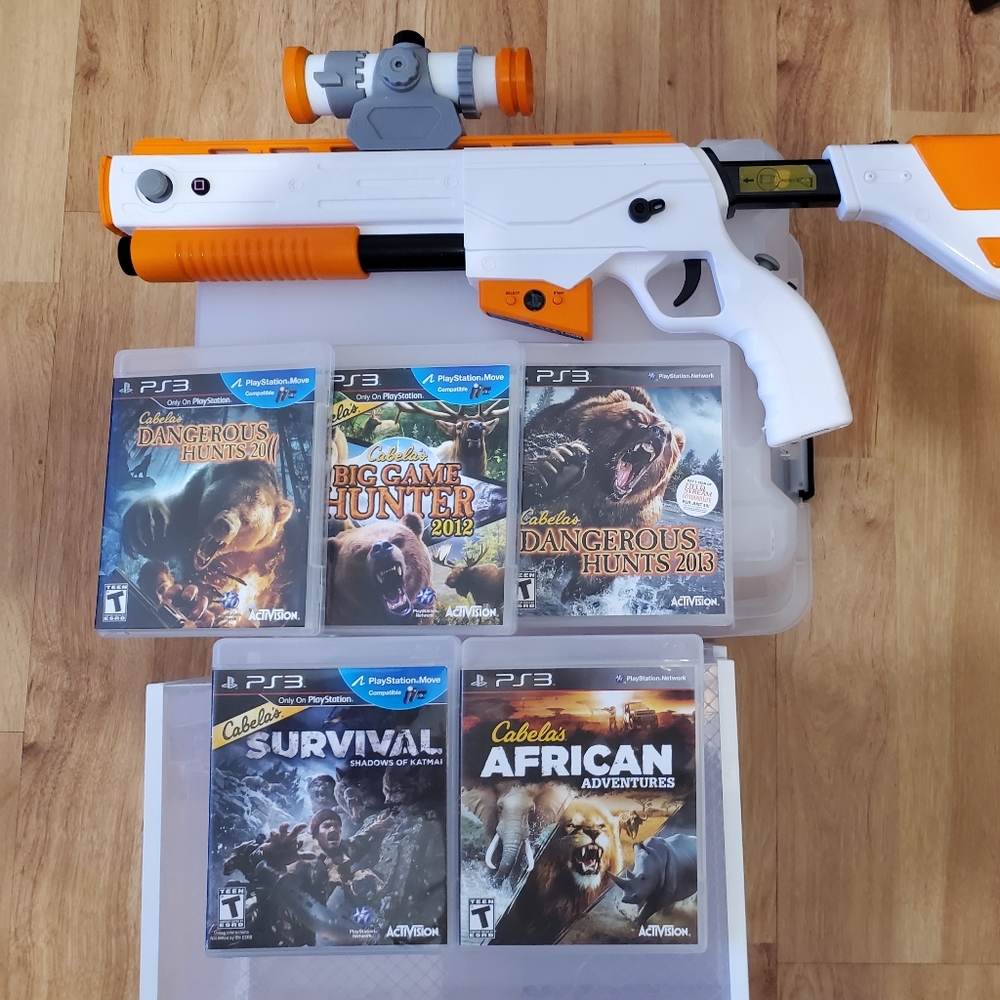 PS3 CABELA'S HUNTING BUNDLE